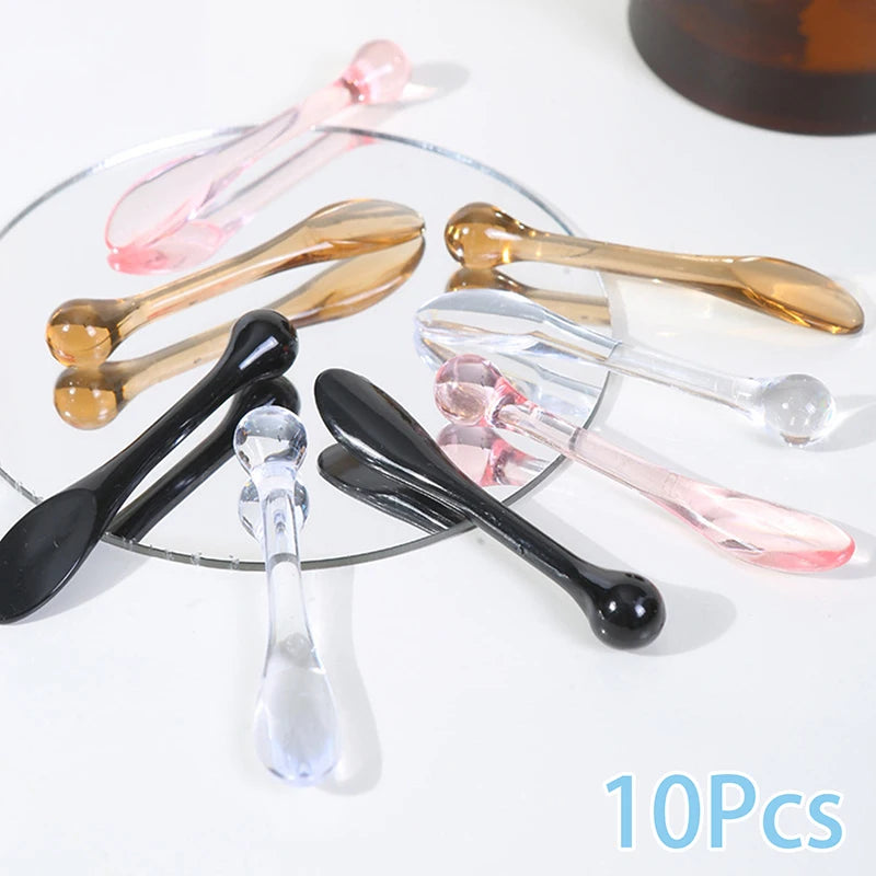 Eye Cream Applicator Spoon Roller & Spatula Set – 5 or 10 Pcs Skincare Applicator Tool QXL 10Pcs