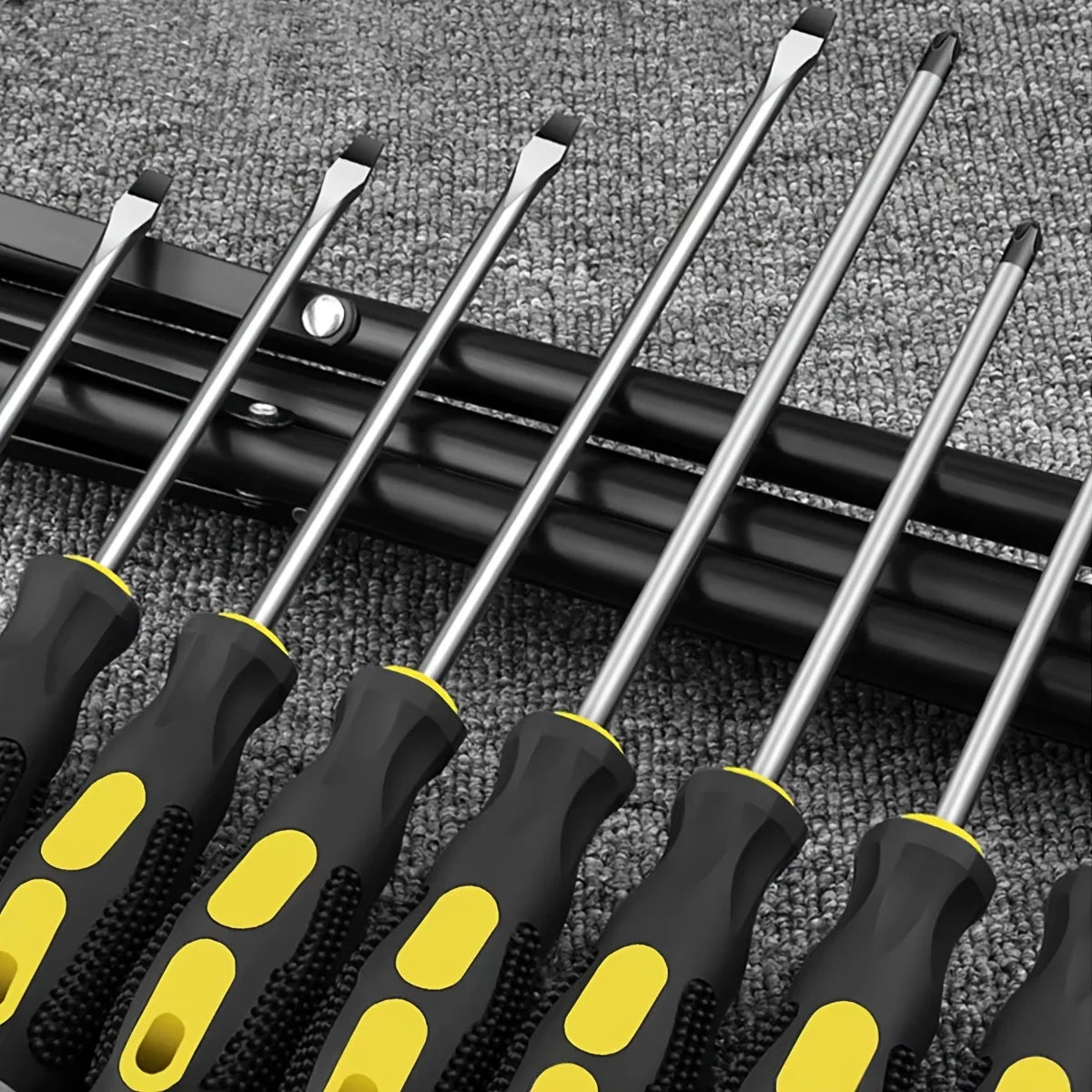 Magnetic Tip Screwdriver Set – Phillips & Flat Cushion Grip Screwdriver Set QXL