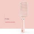 Anti-Static Cushion Hair Brush – Scalp Massage & All Hair Types Cushion Hair Brush QXL A Pink