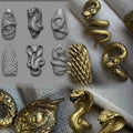 3D Flower Silicone Nail Art Mold | DIY Sculpting Template Nail Art Mold QXL A2