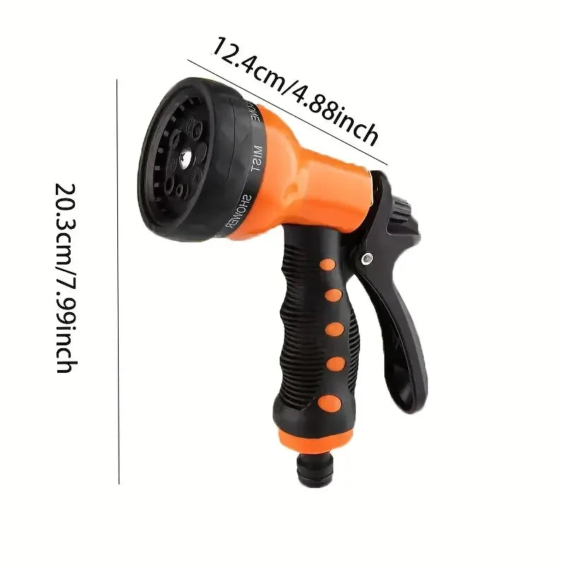 Adjustable High-Pressure Hose Nozzle Gun | Lawn & Car Wash Garden Hose Nozzle QXL 1pc