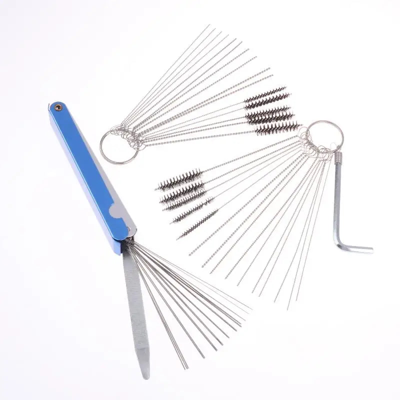 Carburetor Cleaning Kit – Carb Jet Needles & Brushes Set Carburetor Cleaning Kit QXL
