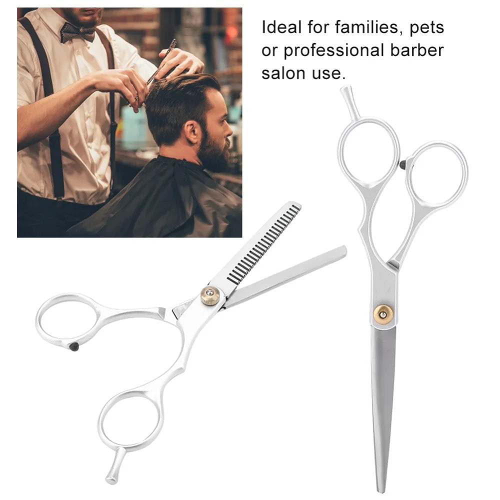 Professional Hair Cutting & Thinning Scissors Set – 6 Inch Hair Scissors Set QXL