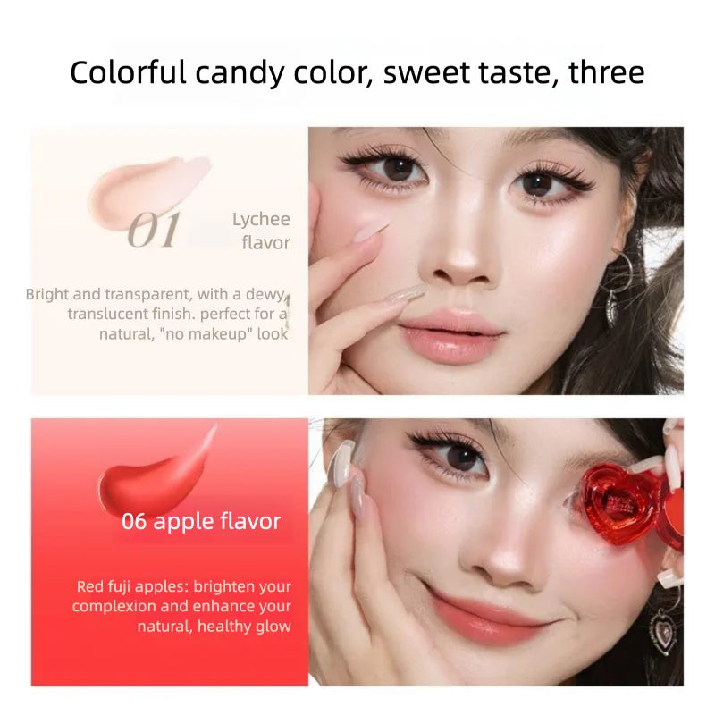 Lishu Cream Blush | Multi-Use Brightening Complexion Paste Cream Blush QXL