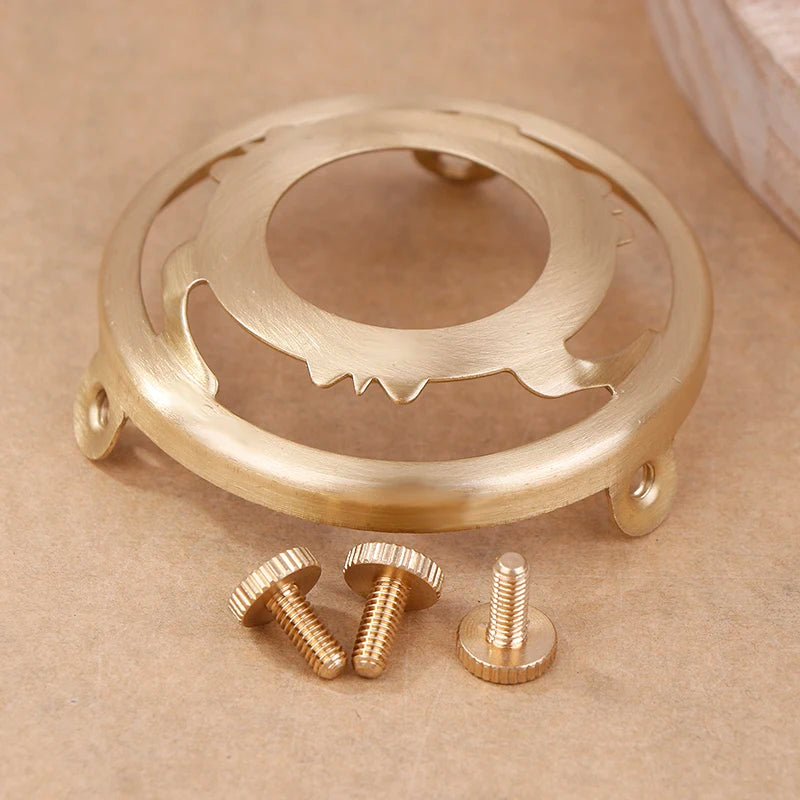 Brass Lampshade Ring Holder E27 E14 Screw Socket Connector Lampshade Ring Holder QXL
