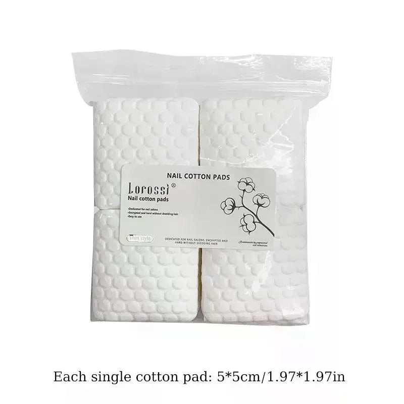 200/500-Pack Lint-Free Nail Cotton Wipes & Polish Remover Pads Nail Remover Wipes QXL
