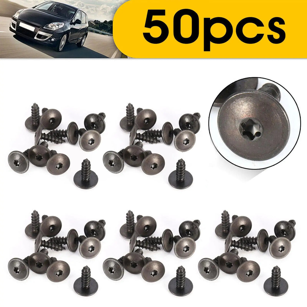 Engine Splash Guard Clip Fasteners for Audi & VW | 10/20/50-Pack Car Clip Fasteners QXL