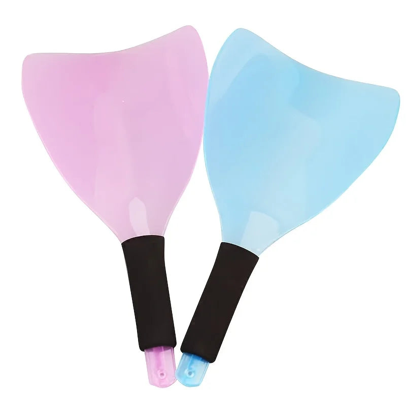 Reusable Haircut Face Shield with Sponge Handle | Salon Use Salon Face Shield QXL