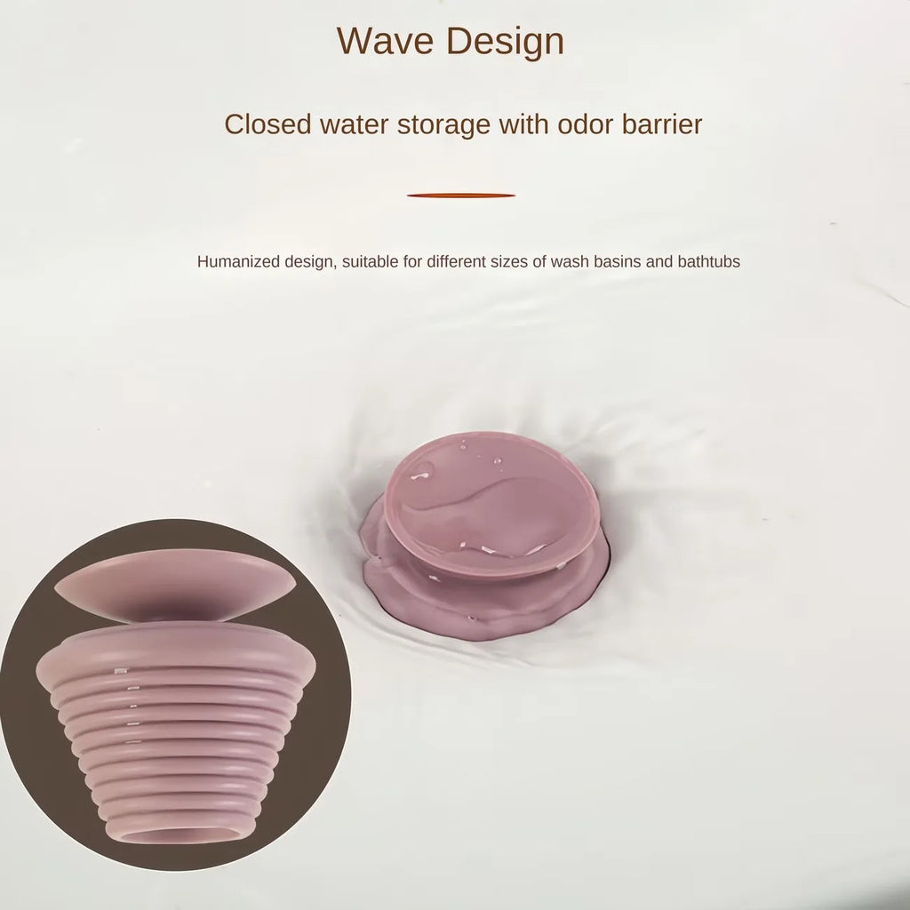 2-Pack Universal Suction Cup Drain Stopper – Bathtub & Sink Drain Stopper QXL