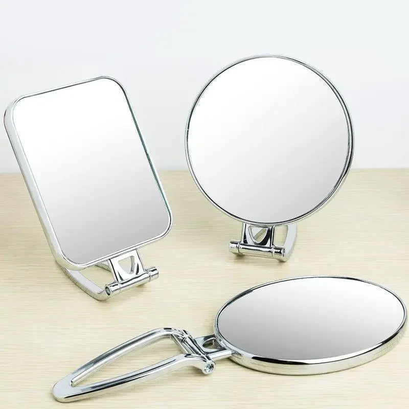 Double-Sided Folding Makeup Mirror | Magnifying Vanity Mirror Folding Makeup Mirror QXL