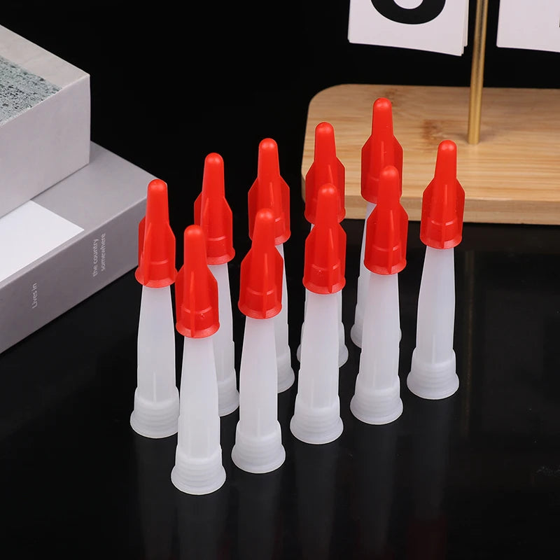 10-Pack Re-Sealable Caulking Nozzle Caps | Mastic Screw Covers Caulking Nozzle Caps QXL