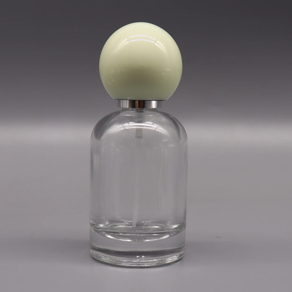 30ml Glass Perfume Spray Bottle | Refillable Atomizer Ball Lid Perfume Atomizer Bottle QXL sea foam green Glass
