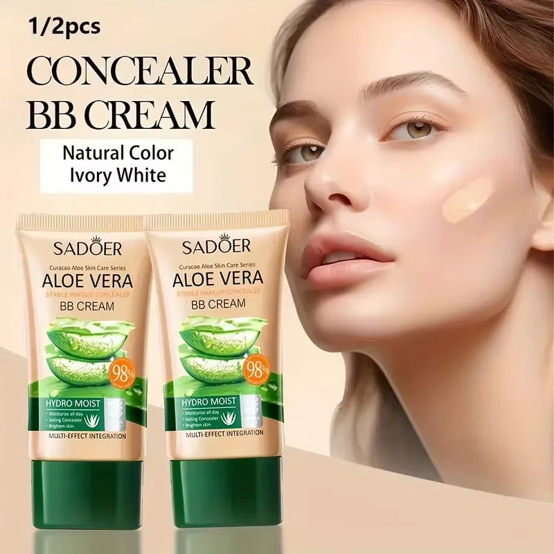 Aloe Vera BB Cream – Full Coverage Foundation & Concealer BB Cream Foundation QXL
