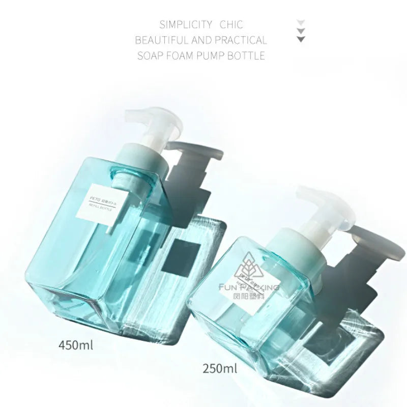 250ml Foam Pump Dispenser Bottle | Refillable Soap Dispenser Foam Pump Dispenser QXL