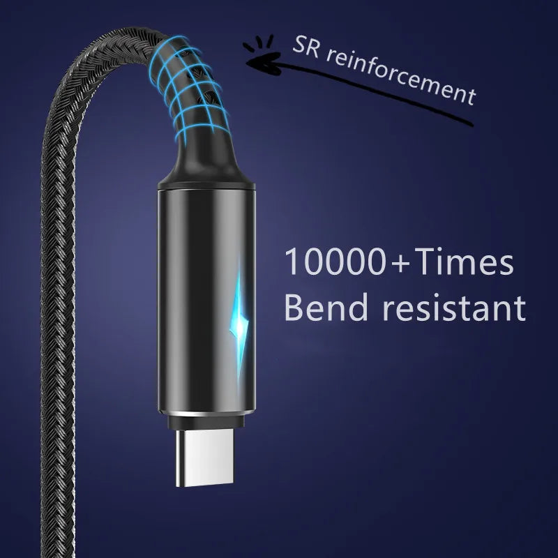 5A USB-C Fast Charging Cable | iPhone 15, Xiaomi & More USB-C Charging Cable QXL