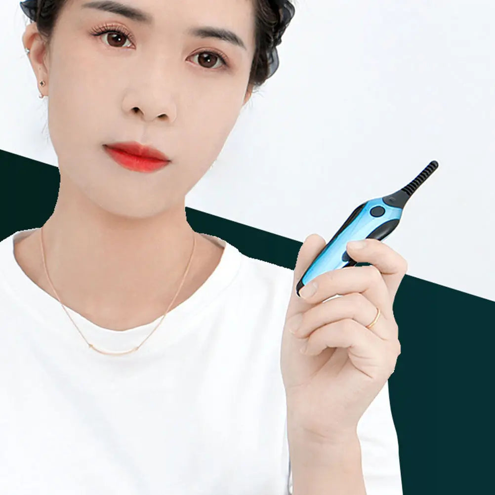 USB Rechargeable Heated Electric Eyelash Curler | Multi-Temp Heated Eyelash Curler QXL