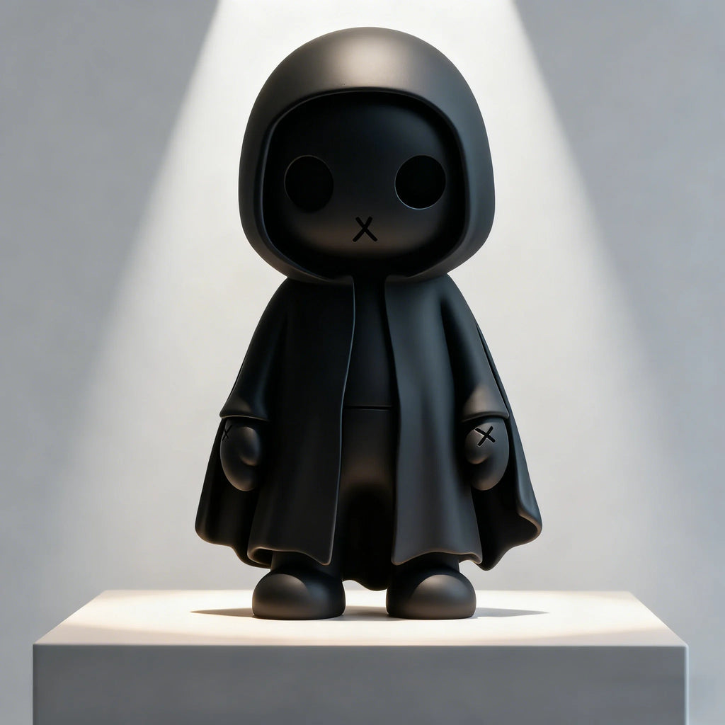 3D Printed Ghost Statue | Halloween Desk Decor & Horror Gift Collectible Figurine QXL