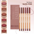 6-Piece Waterproof Lip Liner Set | Nude, Pink & Coffee Tones Lip Liner Set QXL set 3