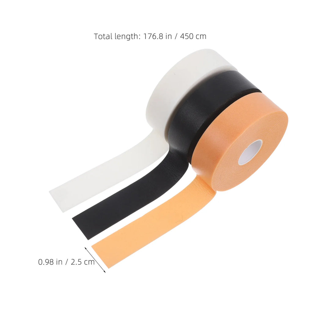 3-Roll DIY Cut-to-Size PE Foam Self-Adhesive Heel Pads Adhesive Heel Pads QXL