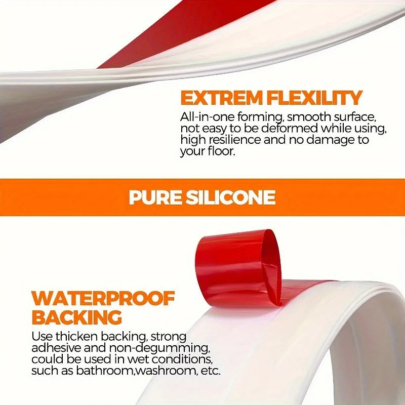 Under Door Draft Stopper | Adhesive Door Sweep & Noise Reducer Door Draft Stopper QXL
