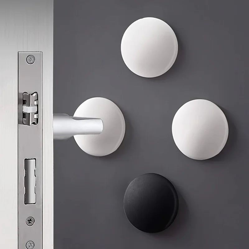 Self-Adhesive Rubber Door Stoppers | Wall Protector Bumpers Door Stopper Bumpers QXL