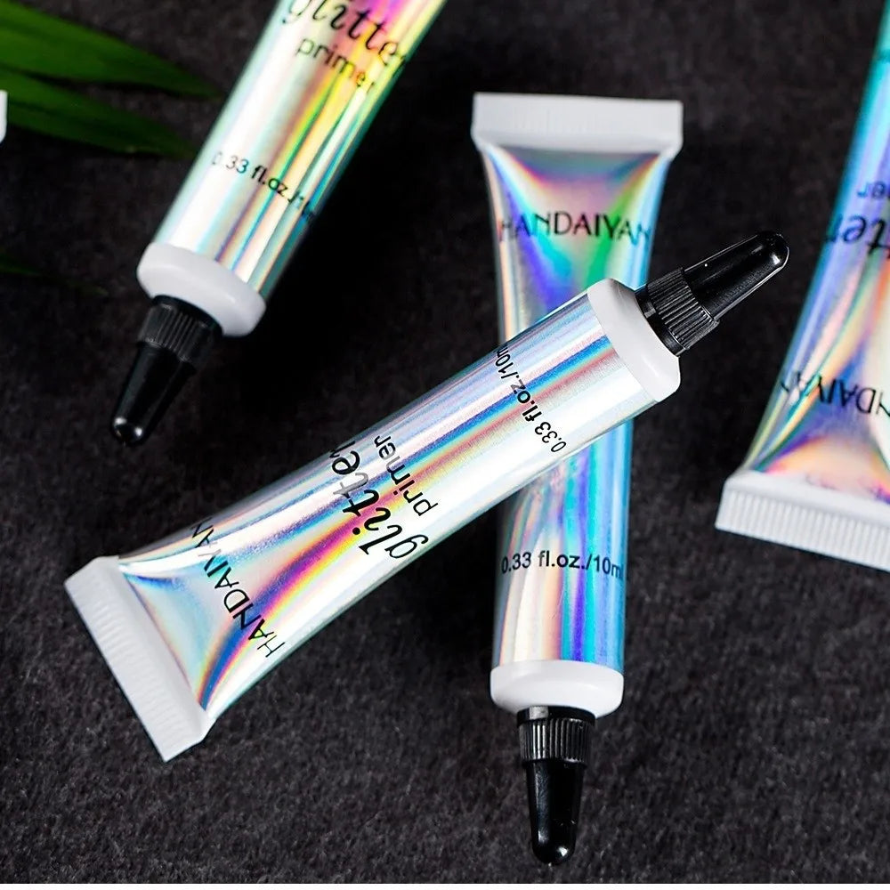 Army Green Glitter Eye Gel 10ml | Sequin Flash Eye Primer Glitter Eye Primer QXL