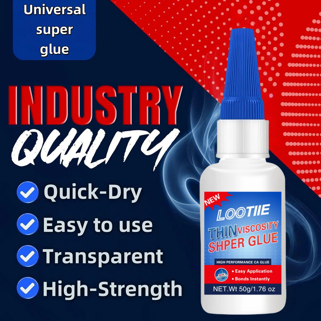 50g Super Glue – Fast-Drying Multi-Purpose Instant Adhesive Instant Adhesive QXL