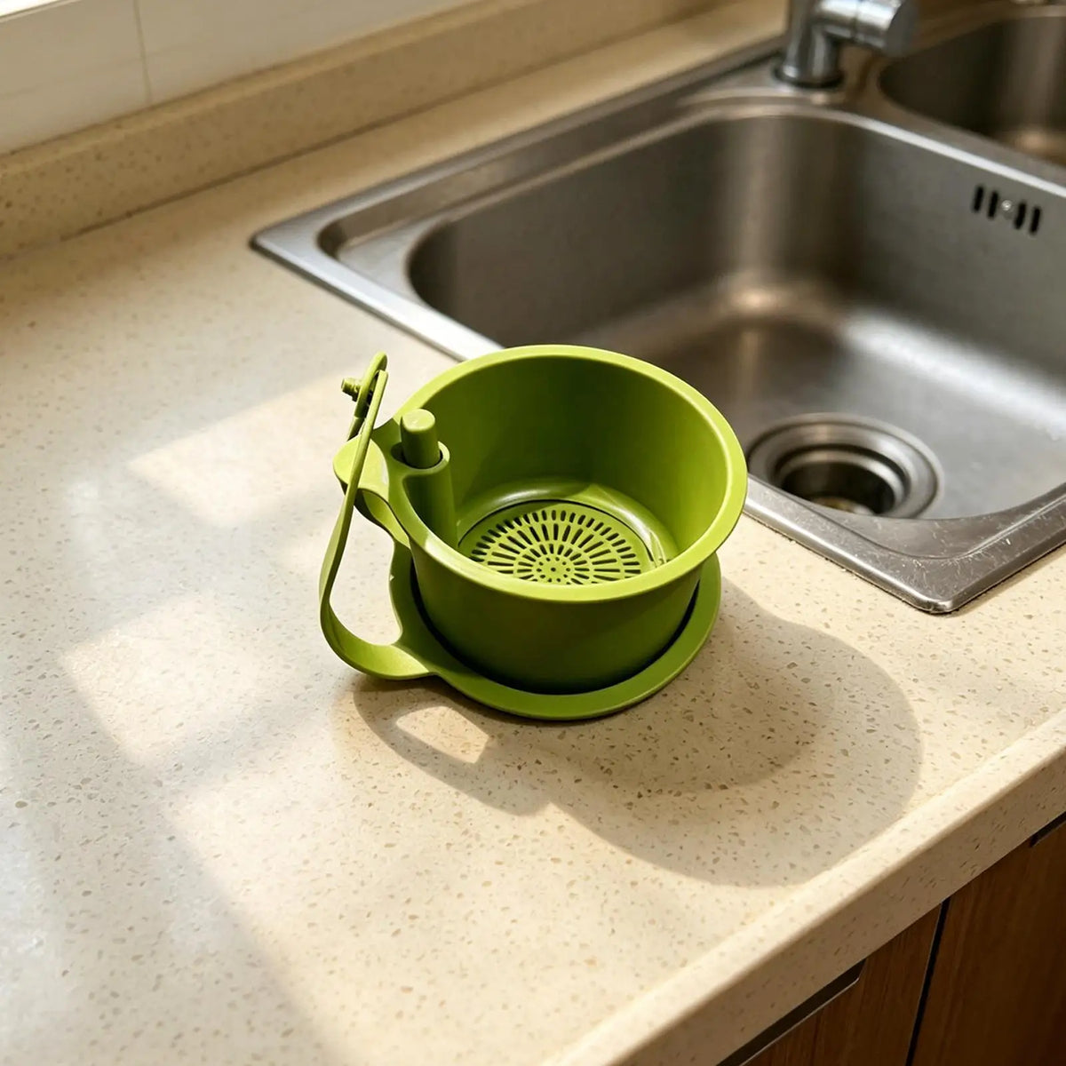 Kitchen Sink Hanging Strainer Basket | Self-Clean Drain Filter Sink Strainer Basket QXL