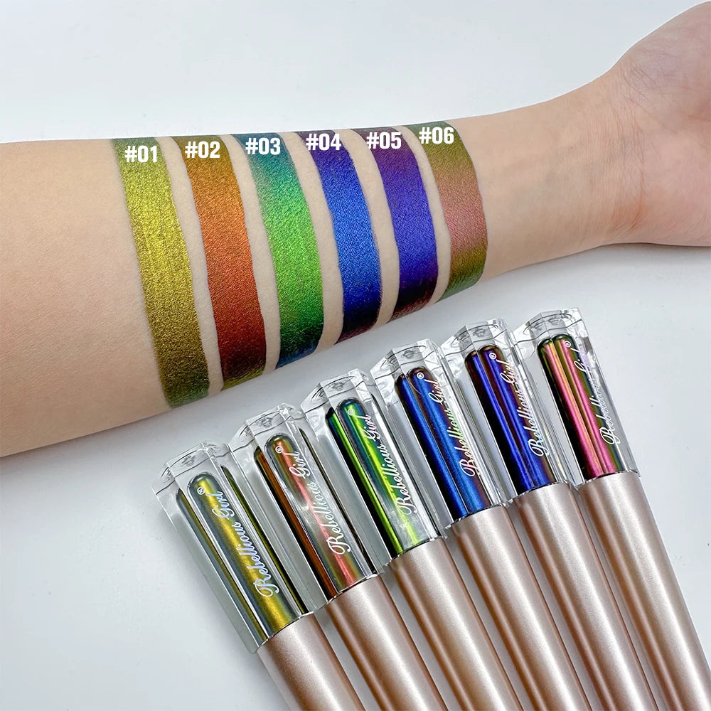 VERONNI Chameleon Glitter Liquid Eyeshadow Stick | 6 Shades Liquid Eyeshadow Stick QXL
