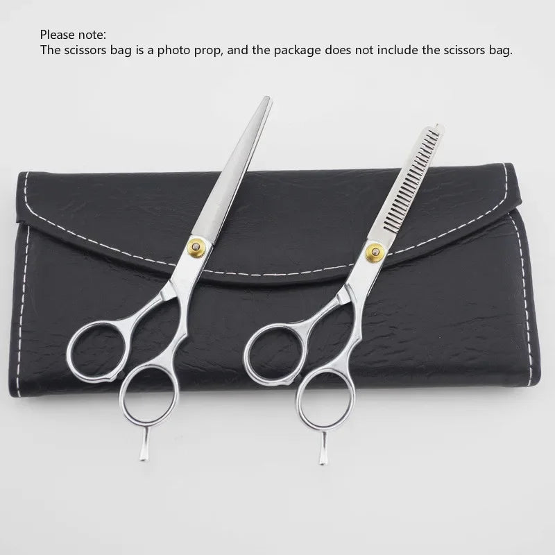 Professional Hair Cutting & Thinning Scissors Set – 2 Piece Hair Scissors Set QXL