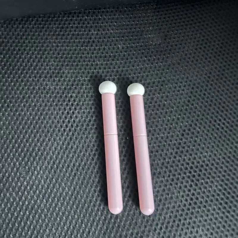 Pink Handle Sponge Concealer Brush | Contour & Highlight Concealer Makeup Brush QXL
