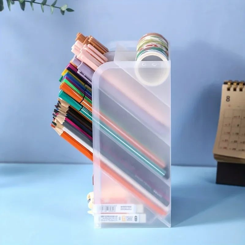 Oversized Desktop Organizer – Pen Holder & Cosmetic Storage Desktop Organizer QXL