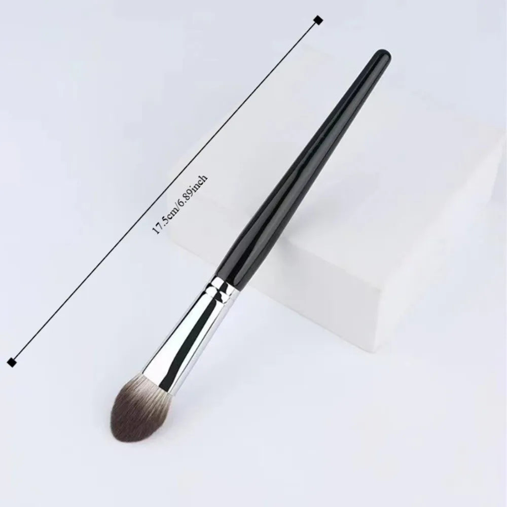 Peach Heart Blush Brush – Soft Flat Tongue Shaped 17cm Blush Makeup Brush QXL