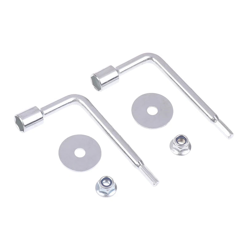 2-Pack 8mm Socket Wrench & 4mm Hex Key for Grass Trimmers Socket Wrench Set QXL