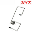 2-Pack Car Wiper Arm Booster Springs | Stainless Steel Clip Wiper Arm Booster QXL WHITE