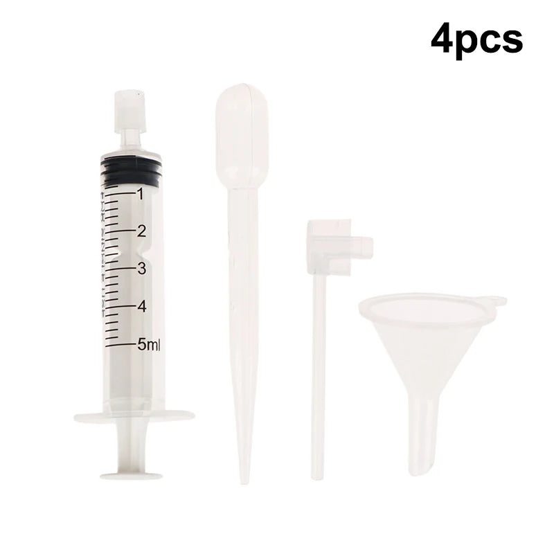 Perfume Refill Tool Set – Syringe, Dropper & Funnel Kit Perfume Refill Kit QXL 4PCS