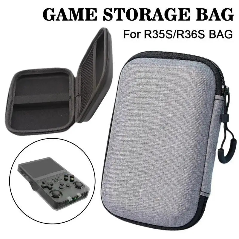EVA Hard Case for R36S R35S Handheld Game Console Storage Bag Game Console Case QXL Default Title