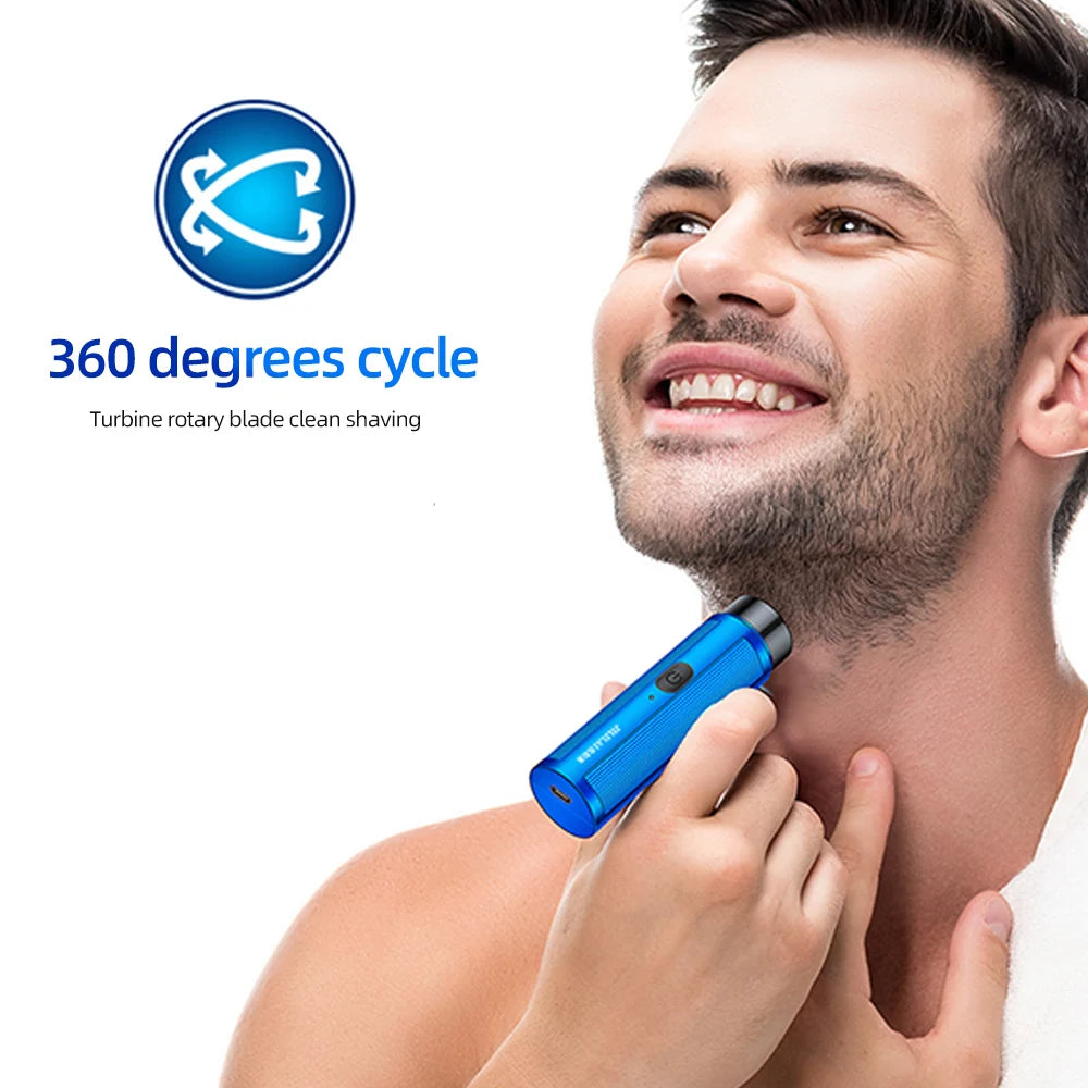 Mini USB Rechargeable Electric Shaver – Portable Travel Razor Electric Shaver QXL