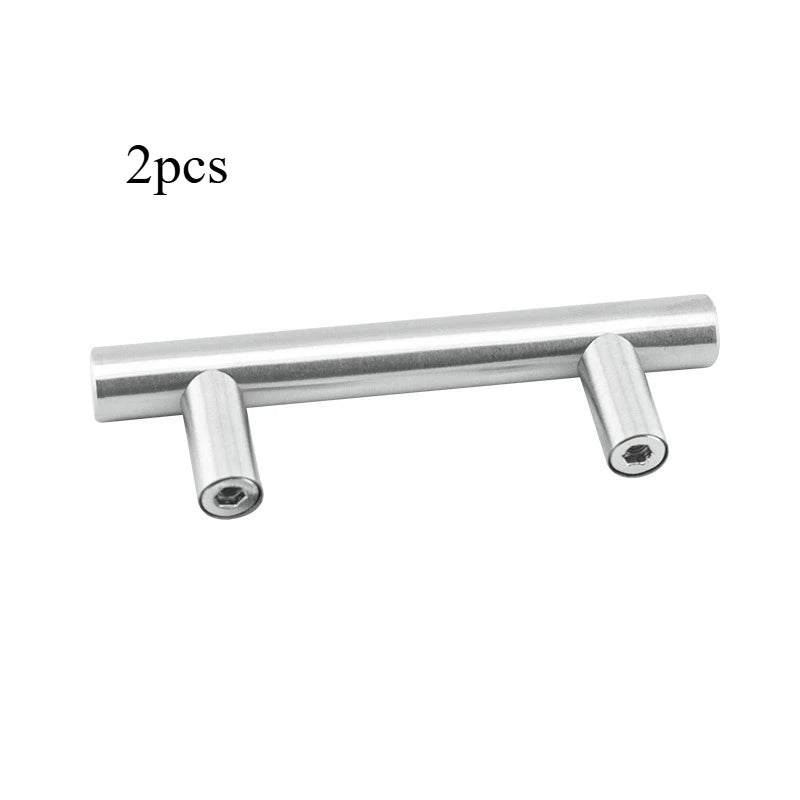 T-Bar Cabinet Handles & Pull Knobs | Kitchen Drawer Hardware Cabinet Pull Handle QXL 2pcs