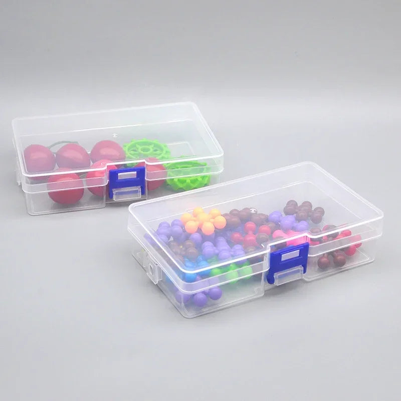 Transparent Plastic Storage Box | Small Items Organizer Plastic Storage Box QXL