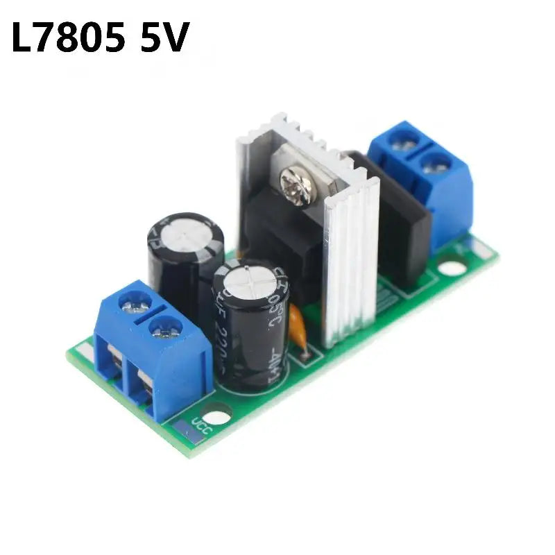L7805 L7812 Voltage Regulator Module – 5V / 12V DC Output Voltage Regulator Module QXL 5V