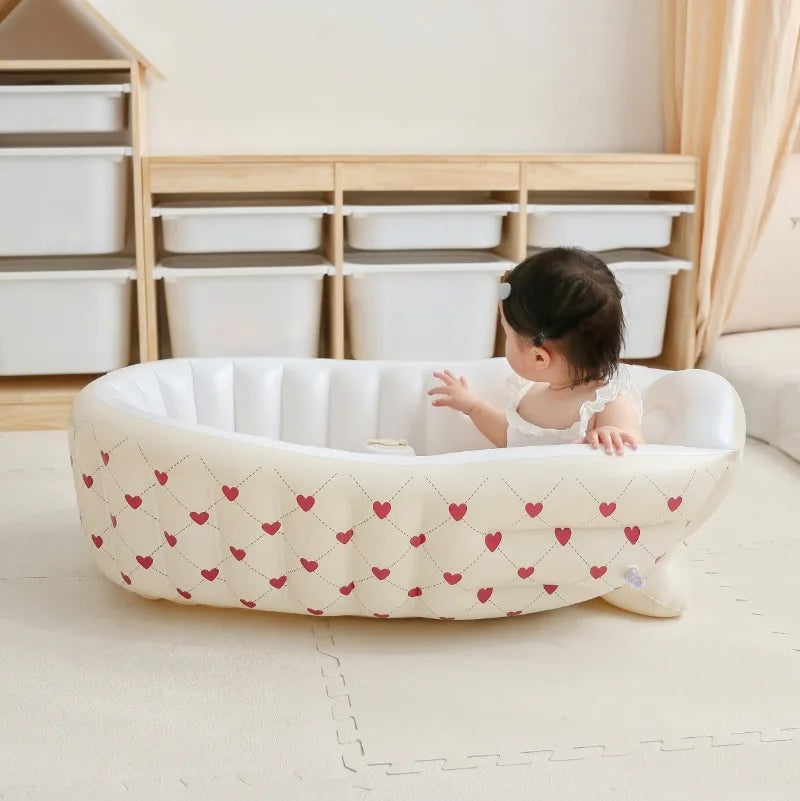Inflatable Baby Bathtub & Kids Pool | Cute Animal Designs Inflatable Baby Bathtub QXL