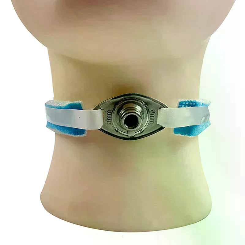 Tracheostomy Tube Holder – Soft Adjustable Neck Collar Tracheostomy Tube Holder QXL