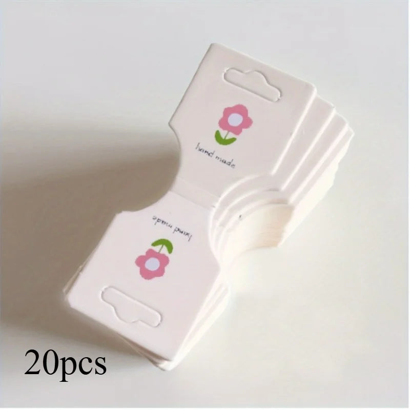 Flower Fold Jewelry Display Cards – Necklace & Bracelet Jewelry Display Cards QXL 20pcs