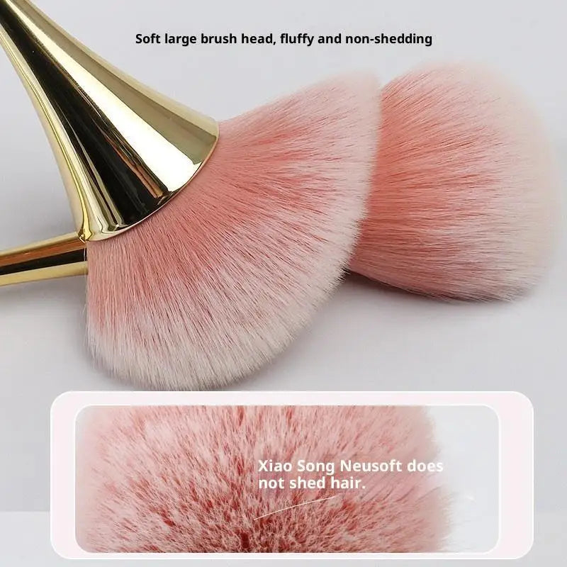 Nail Dust Removal Brush – Soft Bristles Manicure Cleaning Tool Nail Dust Brush QXL