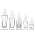 Square Glass Dropper Bottles 5ml–50ml | Oils & Perfume Glass Dropper Bottle QXL 1pc 50ml