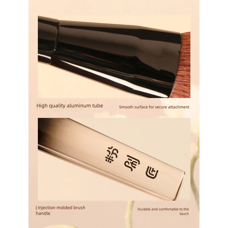 D67 Wavy Angled Contouring Brush | Face Sculpting Tool Contouring Makeup Brush QXL