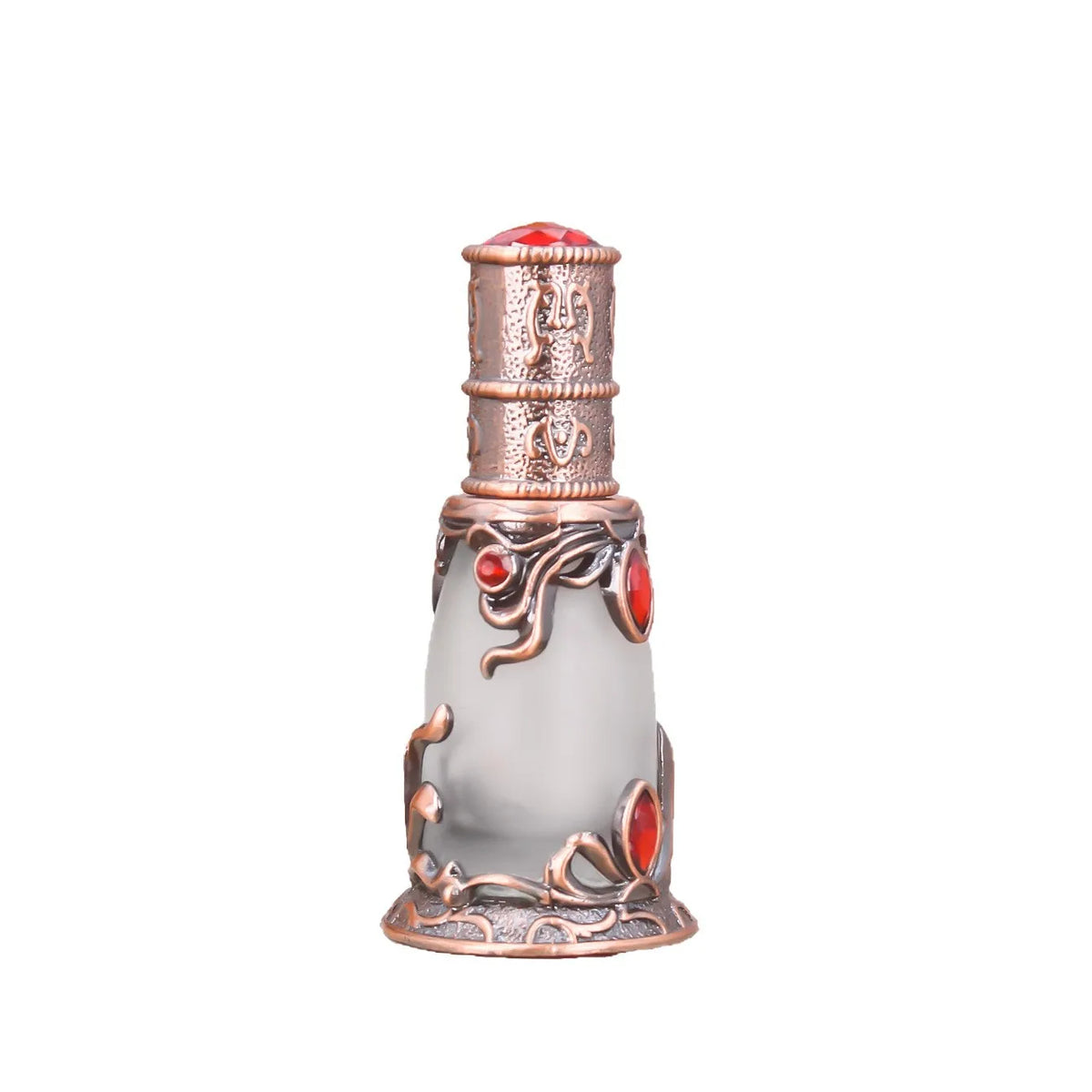 Mini Vintage Rhinestone Frosted Glass Refillable Perfume Bottle Refillable Perfume Bottle QXL