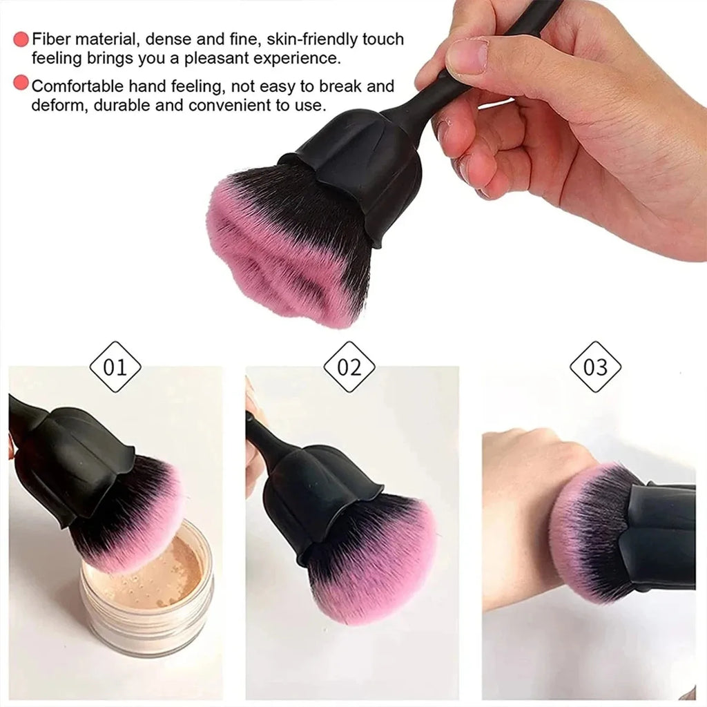 Rose Design Nail Art Brush Set | Floral Gel Painting Tools Nail Art Brush Set QXL