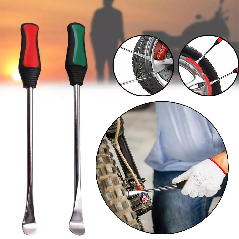 Tire Changing Lever Kit | Rim Protector for Car & Motorcycle Tire Changing Tool QXL